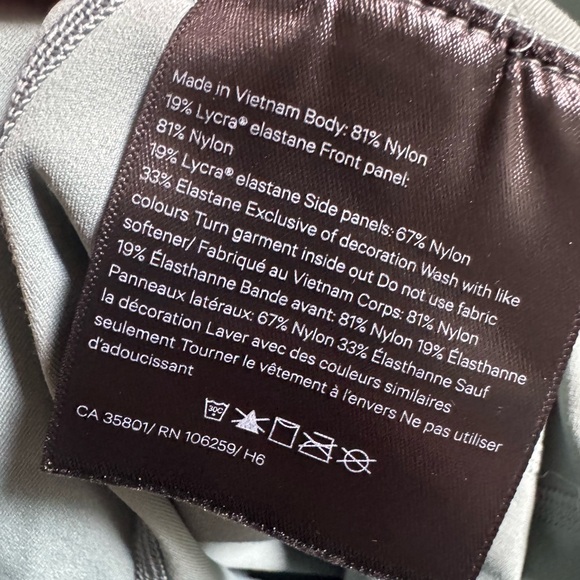 Nike dri-fit Women's olive Green gym Running lined Shorts Sz M multi pockets - Picture 11 of 11